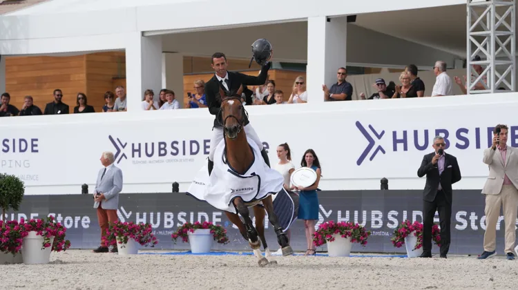 Harold Boisset et T’Obetty du Domaine.