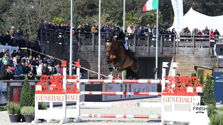 David Giffon et Amant du Château*GFE dans la seconde manche du Critérium Pro 1