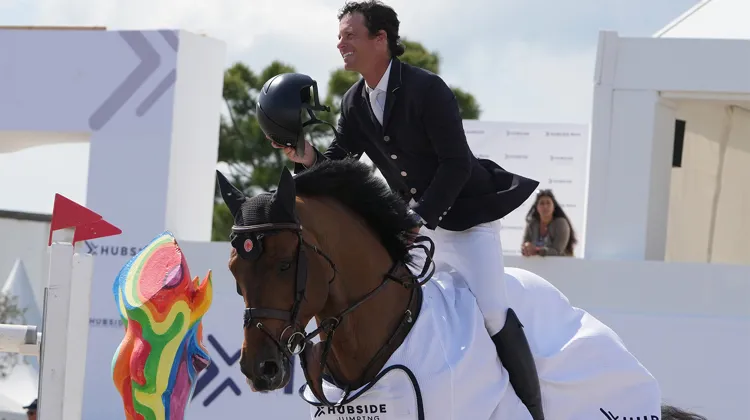 Au terme du barrage, le cavalier brésilien Pedro Veniss, en selle sur Boeckmanns Lord Pezi Junior, a empoché la victoire.