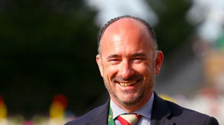 Pierre de Brissac préside la Société des concours hippiques de La Baule depuis 2020.