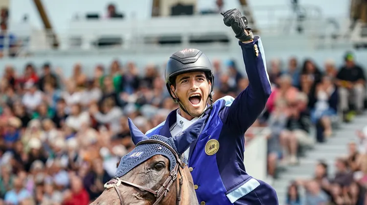 Nicola Philippaerts a mené son barrage à un rythme d’enfer avec Katanga van het Dingeshof.