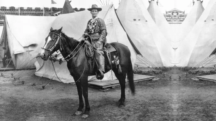 Martha Canary, alias Calamity Jane.