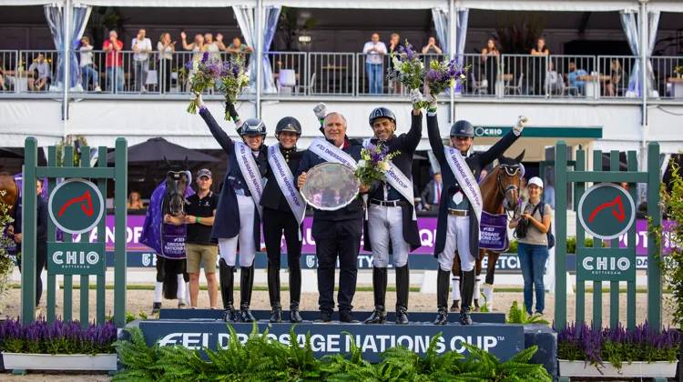 L'équipe de France a remporté la Coupe des nations de dressage de Rotterdam samedi dernier