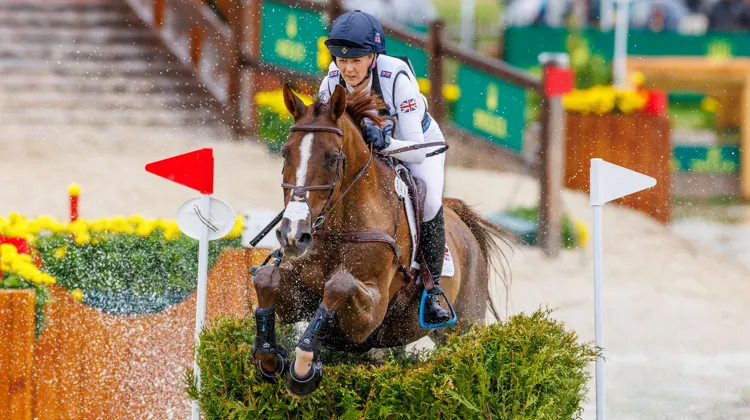 Les champions du monde Yasmin Ingham et Banzaï du Loir se sont imposés dans le CCIO 4*-S d'Aix-la-Chapelle