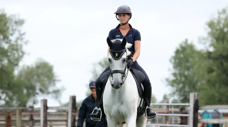 Ici à Saint-Martin-de-Bréhal mercredi, Héloïse Le Guern a dû renoncer aux championnats d'Europe