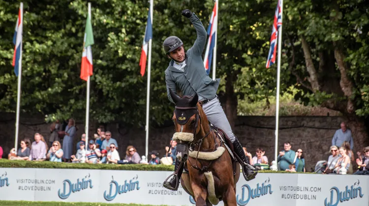 L’émotion de Richard Howley a été à la hauteur de son exploit en selle sur Consulent de Prelet.