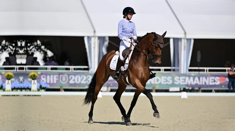Charlotte Chalvignac et French Kiss Kerlouaver.