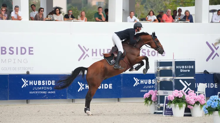 Nicolas Delmotte et Citadin du Châtellier, vainqueur du Grand Prix CSI 2* disputé dimanche dernier à Grimaud.