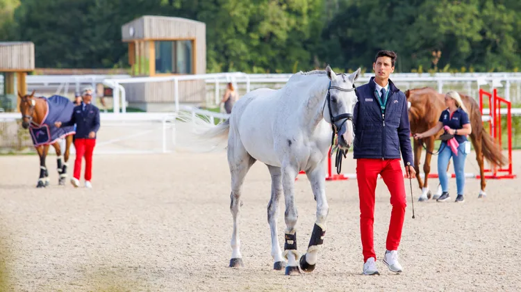 Associé à Chaman Dumontceau*Ride for Thaïs, Stéphane Landois a participé à ses premiers grands championnats Seniors cet été au Pin-au-Haras.