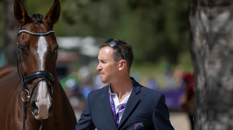 Thomas Carlile et Darmagnac de Béliard aux championnats du monde de Pratoni del Vivaro, l’an passé en Italie.