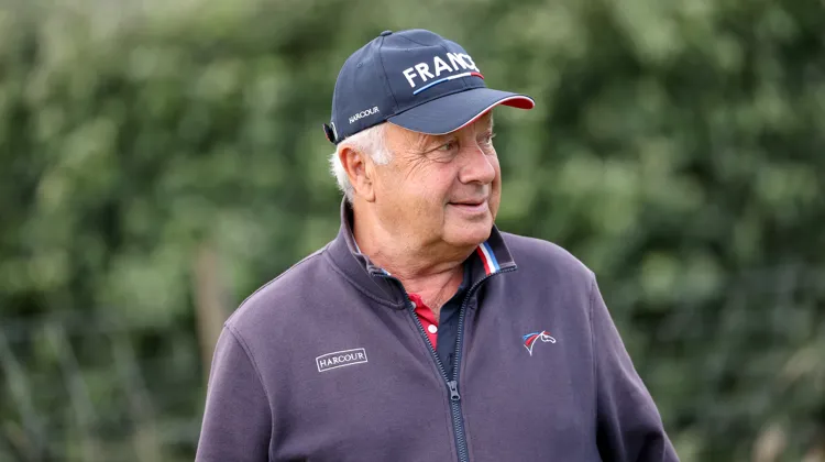 Thierry Touzaint l’été dernier à Saint-Martin-de-Bréhal.