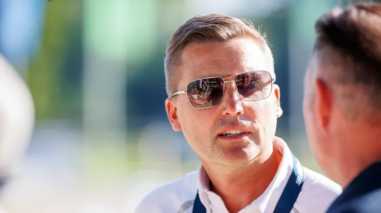 Andreas Helgstrand photographié en marge des Européens de Riesenbeck