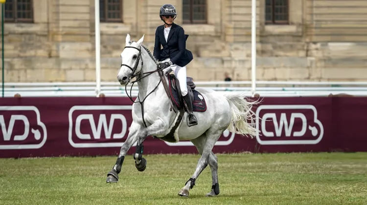 L’été dernier, Juliette Faligot et Arqana de Riverland s’étaient classées douzièmes du Grand Prix CSI 4* de Chantilly Classic.