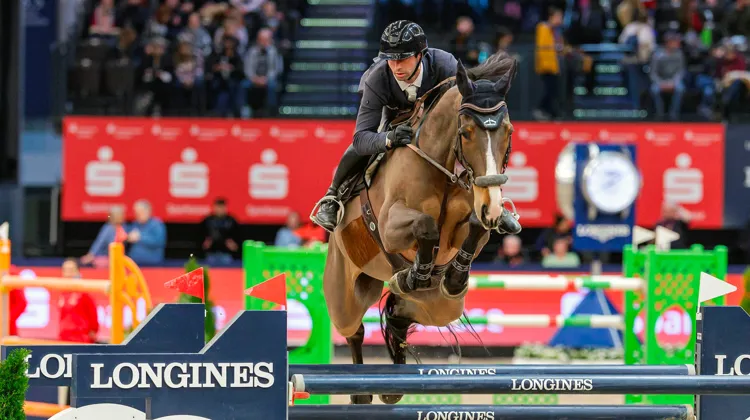 Dimanche, Julien Anquetin entend bien avancer dans sa quête de points en vue de la finale de la Coupe du monde Longines, à nouveau en selle sur Blood Diamond du Pont.