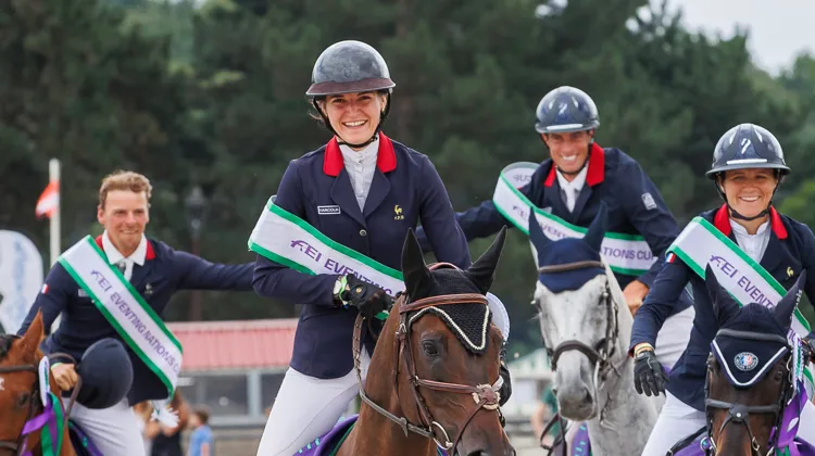 Dès sa toute première Coupe des nations Seniors, l'été dernier à Marnes-la-Coquette, Julie Simonet a connu la joie de la victoire 