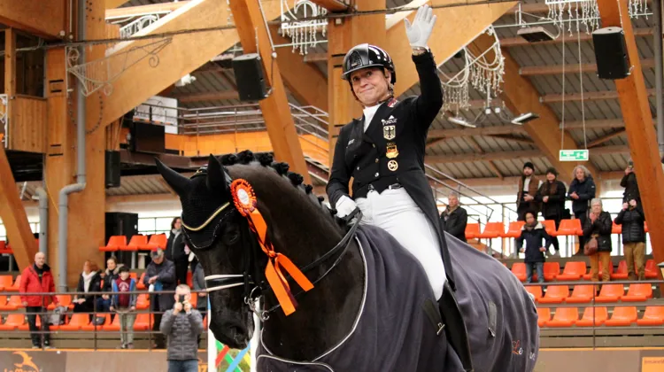 Pour leur premier concours international, Isabell Werth et Wendy de Fontaine ont remporté deux victoires au Mans