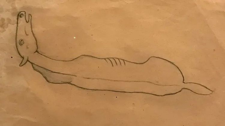 Dessin réalisé en 1902 par Pablo Picasso