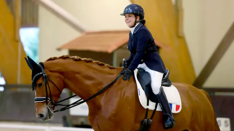 Alexia Pittier et Sultan 768 ont bien lancé leur campagne 2024 ce week-end en Italie.