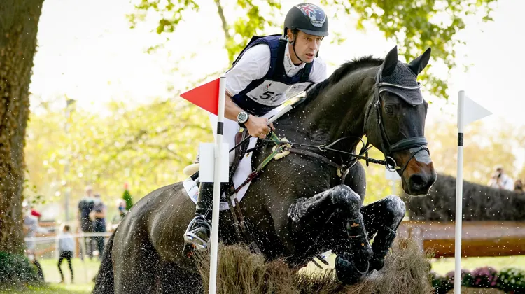 Christopher Burton a participé à son dernier CCI 5*-L en octobre 2020 à Pau avec Graf Liberty.