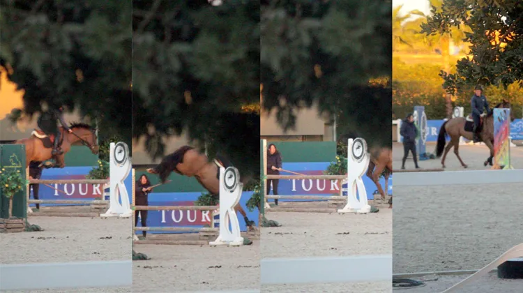 Les faits reprochés à James Smith se seraient déroulés entre deux concours, un lundi matin, en l’absence d’un commissaire au paddock, ce qui suscite des légitimes questions.