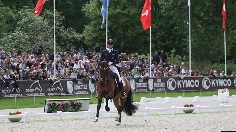 Les récents vainqueurs de la finale de la Coupe du monde, Patrik Kittel et Touchdown, étaient à Compiègne en 2023
