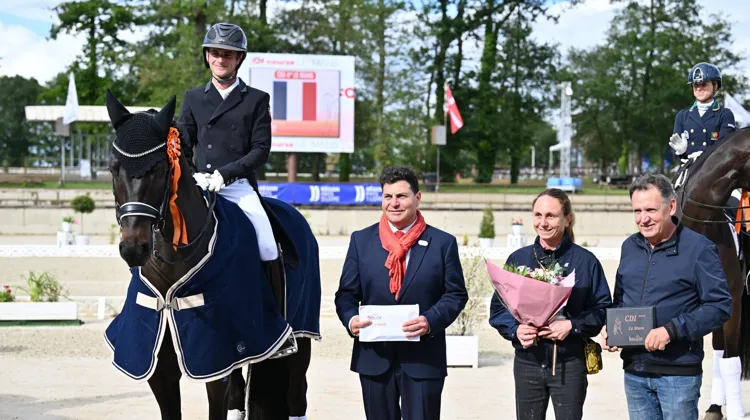 Corentin Pottier et Gotilas du Feuillard ont gagné le Grand Prix du CDI 4* du Mans ce jeudi 30 mai