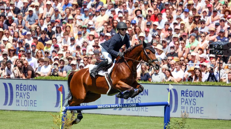 Dernier à partir, Shane Sweetnam a mis tout le monde d’accord avec sa prometteuse Irandole du Flot.