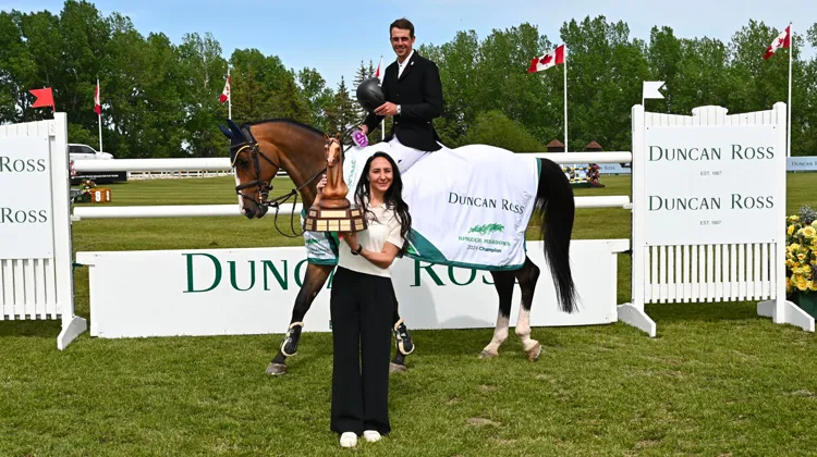Quintin, partenaire du Vaclav Stanek, avait déjà gagné un Grand Prix CSI 3* avec Daniel Coyle cet hiver à Ocala.