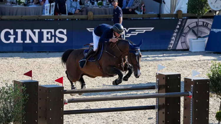 Harry Allen et Lukaku van den Bisschop ont remporté l'épreuve majeure de ce vendredi au CSI 5* de Paris