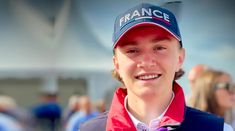 Victor Fabre Carlus l’an passé aux Mondiaux Jeunes de Castelsagrat.