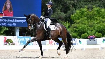 Lucie-Anouk Baumgürtel et Zinq Hugo FH à Hagen