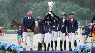 L'équipe de France Enfants a décroché la médaille d'argent à Gorla Minore