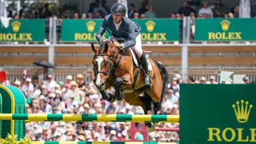 Steve Guerdat et Dynamix de Belhême dans le Grand Prix Rolex à La Baule