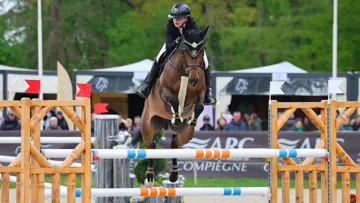Grâce à un barrage rapide bouclé en 37"91, la Suédoise Mathilda Hansson a fait retentir l'hymne suédoise sur la piste de Compiègne.