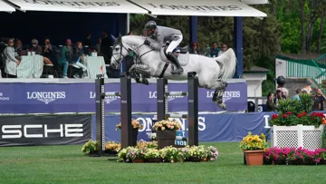 Deuxième victoire en Grand Prix Longines Global Champions Tour pour Christian Kukuk et Checker 47.