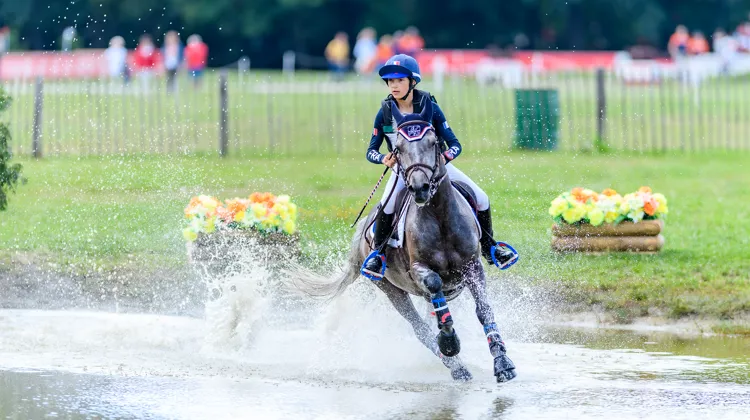Avec Duncan’s Star, Laurick Hardy espère participer aux championnats d’Europe Poneys de concours complet cet été, au Mans.