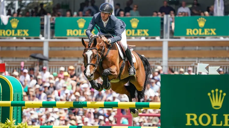 Steve Guerdat et Dynamix de Belhême dans le Grand Prix Rolex à La Baule