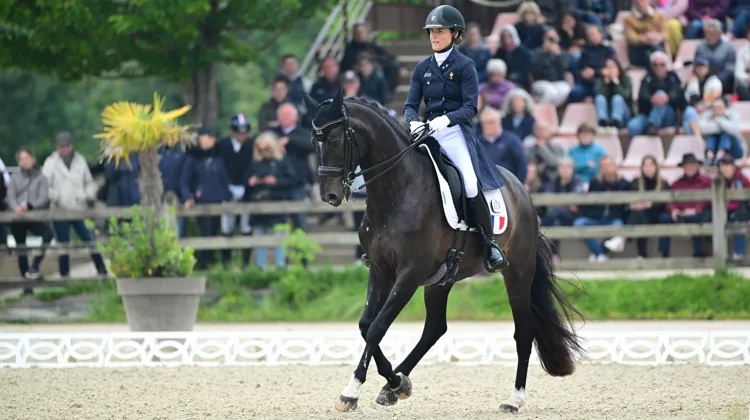 Pauline Basquin et Sertorius de Rima*IFCE se sont imposés dans le Spécial du CDI 4* du Mans ce samedi