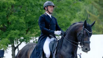 Mathieu Berville a eu un “coup de foudre total” pour son médaillé du championnat de France Fragolino du Parc. 