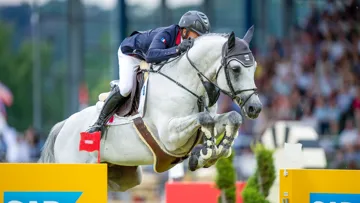 Vangog du Mas Garnier et Olivier Robert au CHIO d’Aix-la-Chapelle.