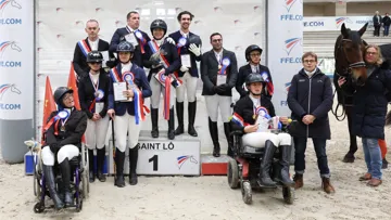 La semaine dernière, le Pôle hippique de Saint-Lô a accueillit les championnat de France de para-dressage.