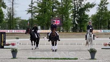 Le podium du Grand Prix 4* qualificatif pour le Spécial. 