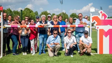 La délégation européenne découvre la piste de San Siro