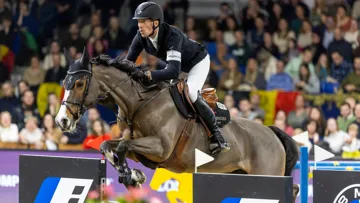 Le numéro un mondial Henrik von Eckermann et Iliana. 