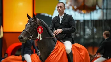 Kristaps Neretnieks lors de sa première victoire parisienne. 