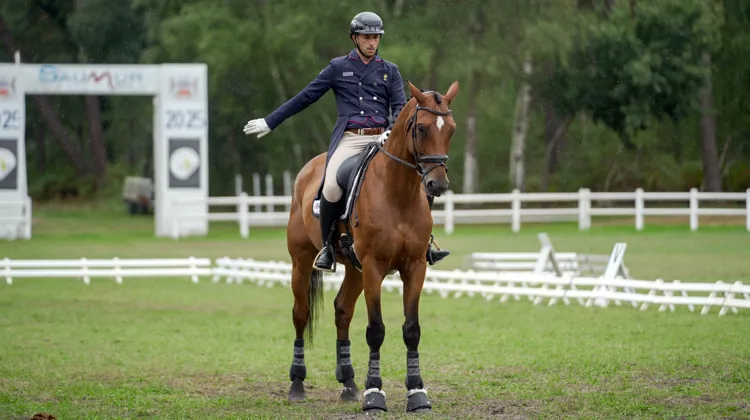 Sébastien Cavaillon et Elipso de la Vigne comptent parmi les couples les plus solides de l’équipe de France.