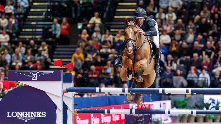 Steve Guerdat et Iashin Sitte ont parfaitement maîtrisé l’exercice imposé par le chef de piste brésilien Guilherme Jorge.