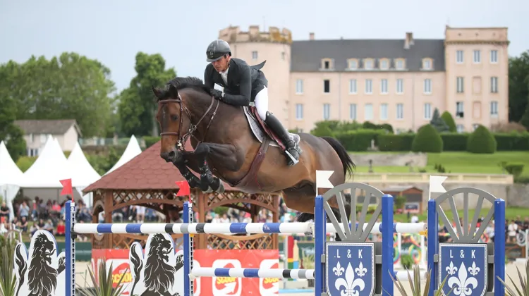 Julien Épaillard et Donatello d’Auge ont été comme dans leur jardin face au magnifique château de Chaintré. 