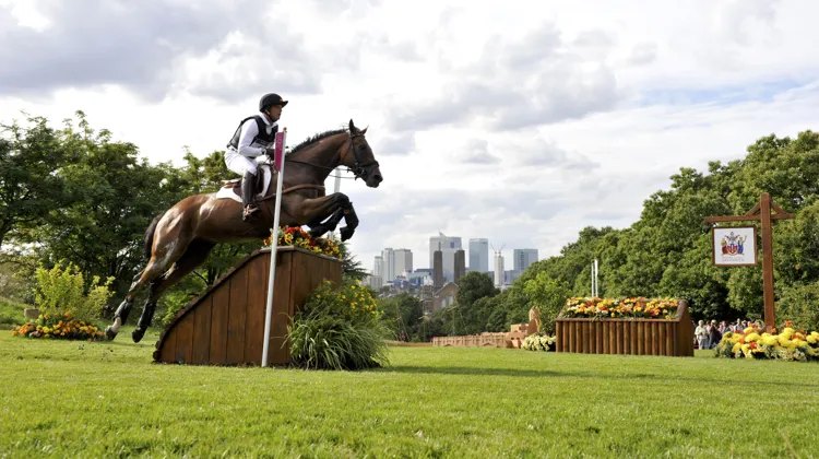 Le 30 juillet 2012 à Greenwich Park, Michael Jung et Sam avaient signé l’un des neuf cross maxi du concours complet des JO de Londres.