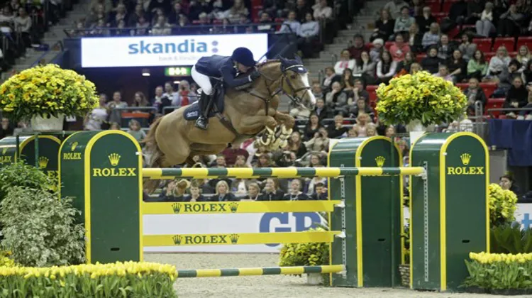 Angelica Augustsson gagne à Göteborg. Ph. Roland Thunholm /FEI